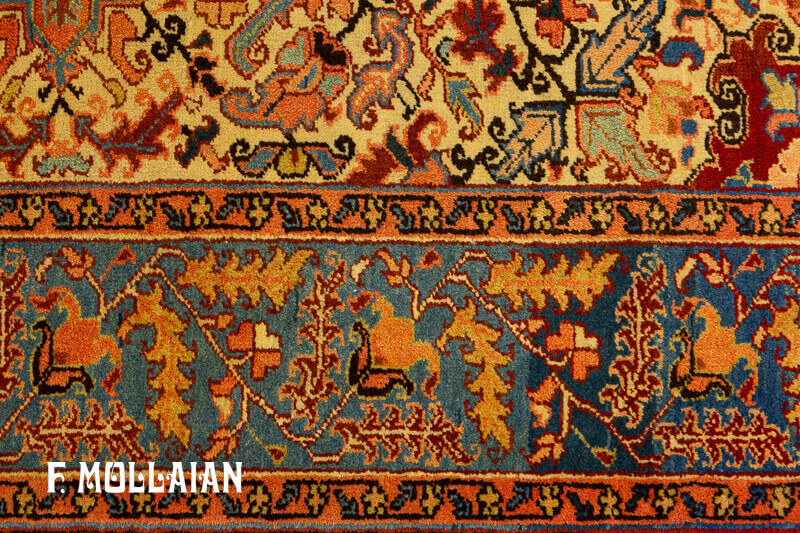 Antique Persian Heriz (heris) Rug n°:63444570